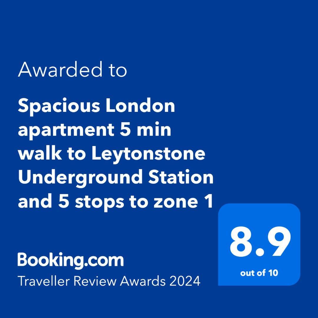Spacious London Apartment 5 Min Walk To Leytonstone Underground Station And 5 Stops To Zone 1 Eksteriør bilde